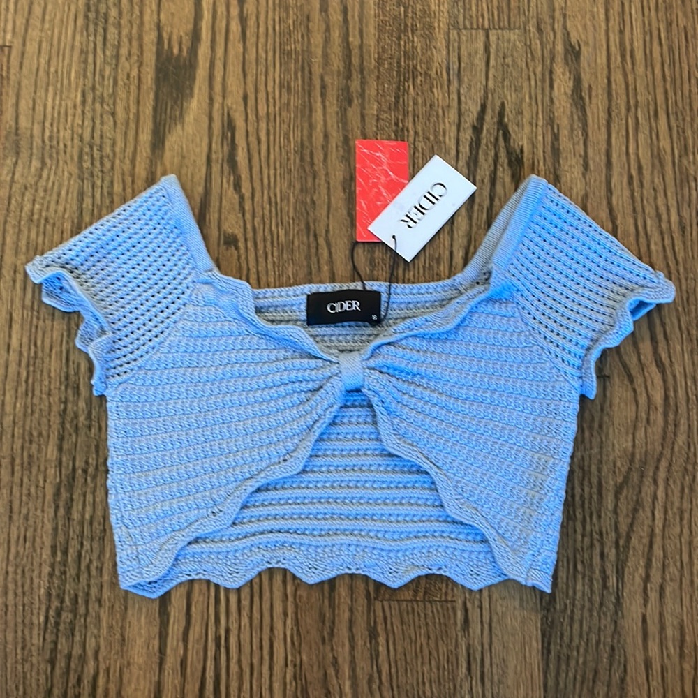 Cider Crochet Top (S)